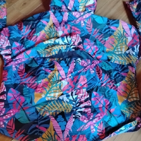 Lauren James Elegant Colorful  Hooded Jacket XXL - Picture 4 of 6